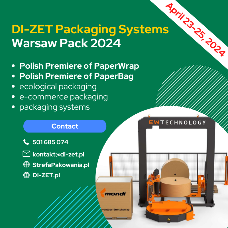 Strefa Pakowania DI-ZET. Targi Warsaw Pack 2024