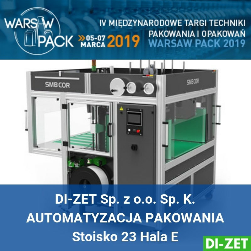 Wiązarka SMB COR na Targach Warsaw Pack 2019